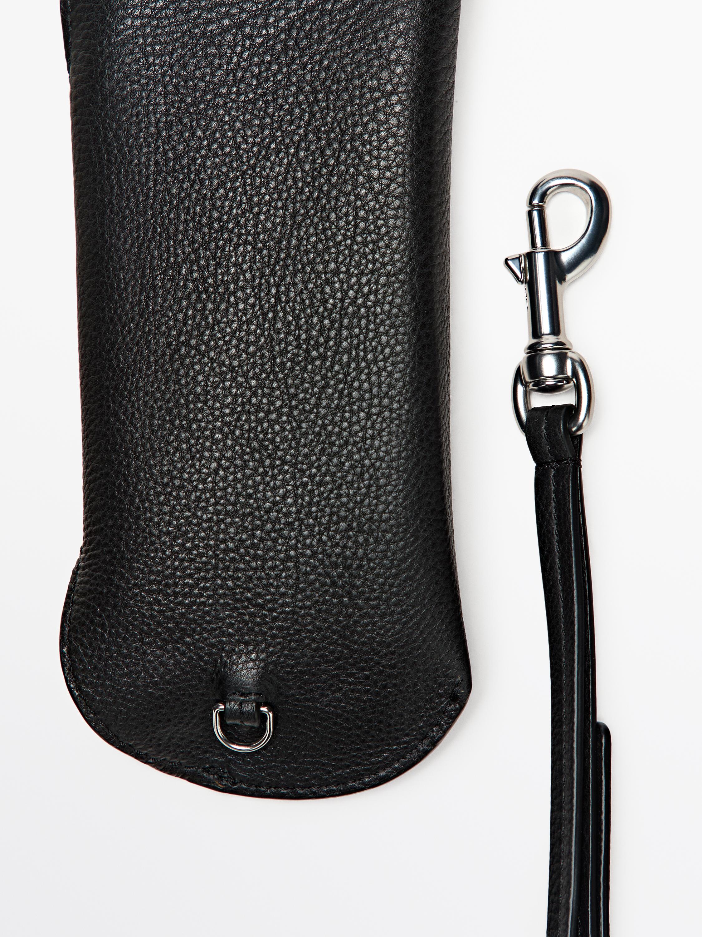 Nappa leather glasses case